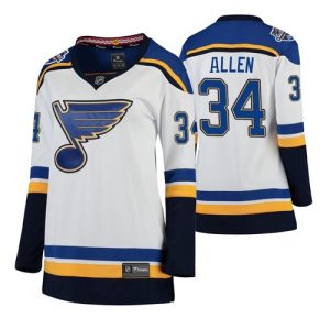 Damen St. Louis Blues Trikot Jake Allen 2020 NHL All-Star Weiß